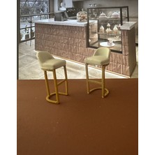 Emm Design 1/25 Ölçek 2'li Bar Taburesi Maketi