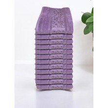 Pingolo Özdilek Camellia Havlu 12 Adet - Mürdüm