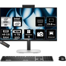 Hp K12 Prostudio 4 G1I Intel Core Ultra 5 225T 48GB 4tb SSD 23.8" Fhd W11H All In One Bilgisayar & Per4 USB Bellek C40M6ESPN370