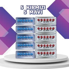 Depo Outlet Vega Kırmızı ve Mavi Cobra5 130 Mg 6’lı x 10 Dizi Karışık Paket %100 Orjînal   Performanstakviyesi Hap Vı-Â-Gra CÎÂLÎS_100MG