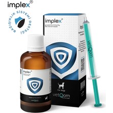 Orqinel Vetqom Implex Köpek – Immune Support – Bağışıklık Sistemi Desteği – 90 Ml.
