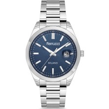 Ferrucci FER.03748M.02 Çelik Kordon Erkek Kol Saati