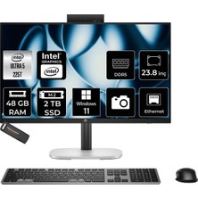 Hp K12 Prostudio 4 G1I Intel Core Ultra 5 225T 48GB 2tb SSD 23.8" Fhd W11H All In One Bilgisayar & Per4 USB Bellek C40M6ESPN369