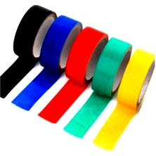 Golden Power Elektrik Bandı 19MMX4 Bant Siyah Renkli Karışık - 6 Adet