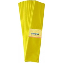 Lino Krapon Kağıdı Açık Sarı - 6 Adet