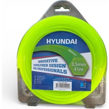 Hyundai Hexcut Tırpan Misinası 3.5 mm 41 M – Altıgen Kopolimer Profesyonel Misina