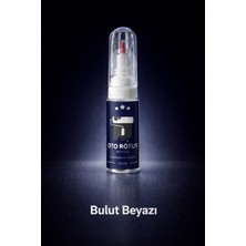 Genel 249 Bulut Beyaz Oto Rötuş Boyası – Iğneli ve Fırçalı Kalem Şişe – Çizik Giderici 20 ml