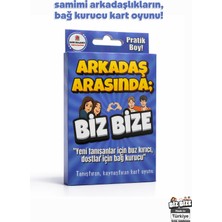 Gamebulance Arkadaş Arasında Biz Bize Sohbet Kartları | Arkadaşlık Oyunu Samimi Sorular Eğlenceli Kart Oyunu