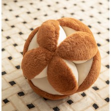 Toysme Lüks Üç Boyutlu Düğüm Pelüş Kırlent - Yumuşak Doku Modern Dekoratif Düğüm Yastık