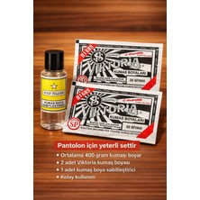 Kumaş Boyası 2 Adet Siyah+Tekyıldız Kumaş Boya Sabitleme Özel Set