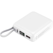 S-Link P335 10000MAH PD35W+QC30W-HSC22,5W Gri LCD Taşınabilir Pil Şarj Cihazı Powerbank 