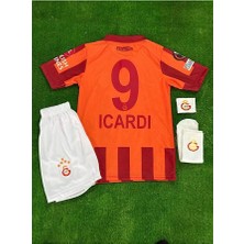 2026 Galatâsarây./mauro.îcârd'î 100.YIL Imzalı Yeni Sezon 5 Yıldızlı Çocuk Forması 4'lü Set