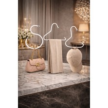 Genel 3’lü Çok Amaçlı Askı Seti | Pantolon Askısı + Şapka Askısı + Çanta Askısı | Dolap Içi Düzenleyici