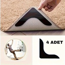 Genel 4 Adet L Tipi Kaymaz Halı Köşe Stickerı – Halı ve Kilim Kaydırmaz Tutucu Ped