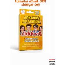 Gamebulance Arkadaş Arasında Ciddiyet Gülmeme Challenge Kart Oyunu | Eğlenceli Komik Arkadaş Parti Kutu Oyunu