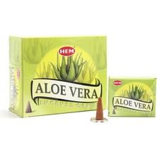 Cngzhn Aloe Vera Aromalı Konik Tütsü