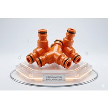 3 Yollu Hortum Bağlantı Aparatı – Bahçe Hortum Dağıtıcı -3 Adet