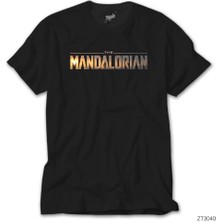 The Mandalorian Logo Siyah Tişört