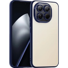 AyrStore Buğz Xiaomi Mi 15 Razer Lensli Silikon - Lacivert