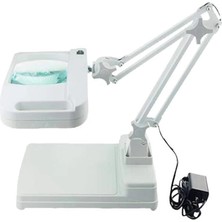 AyrStore Buğz 5x 10X Büyüteç  LED Işıklı Süper Parlak Enerji Tasarruflu  Masa Lambası LT861