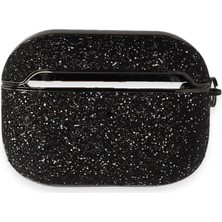 AyrStore Buğz Airpods 3 (3.nesil) Spell Simli Kılıf - Siyah