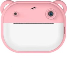 AyrStore Buğz Dijital Video Kayıt Fotoğraf Çocuk Kamerası Anlık Termal Resim Kağıt Baskılı Vtn-09