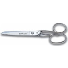 AyrStore Buğz A122-8 Ev ve Saya Makası No: 8 Inç / 20,32CM - Nikel Kaplama