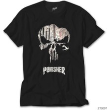 Punisher Confident Siyah Tişört