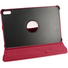 AyrStore Buğz Huawei Matepad Air 11.5 Kılıf 360 Tablet Deri Kılıf - Pembe