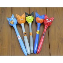 AyrStore Buğz Ahşap 5'li Marakas Seti Polos:12