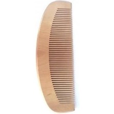 AyrStore Buğz Ahşap Tarak 12'li Paket Dar Dişli Oval