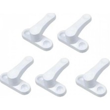 AyrStore Buğz 5 Adet Kırılmaz Metal Pimapen Pencere Emniyet Çocuk Kilidi
