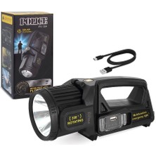 AyrStore Buğz Police PS-384 Şarjlı Güneş Enerjili Spot Fener