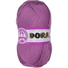 Aesco 1 Adet Dora El Örgü Ipi Yünü 100 gr 050 Eflatun