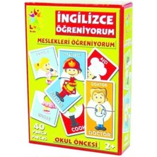 Aesco Meslekleri Öğreniyorum Eğitici Kartlar LCEGT005
