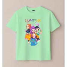 Blitz İstanbul Kpop Demon Hunters Iblis Avcıları Baskılı Uzun Kollu Kız Çocuk Tişört 4-13 Yaş - Huntr/x