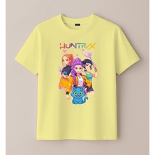 Blitz İstanbul Kpop Demon Hunters Iblis Avcıları Baskılı Uzun Kollu Kız Çocuk Tişört 4-13 Yaş - Huntr/x