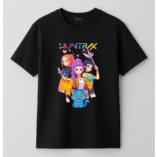 Blitz İstanbul Kpop Demon Hunters Iblis Avcıları Baskılı Uzun Kollu Kız Çocuk Tişört 4-13 Yaş - Huntr/x