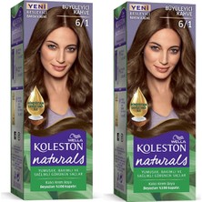 Aesco Naturals Saç Boyası Büyüleyici Kahve 6/1 2x Paket
