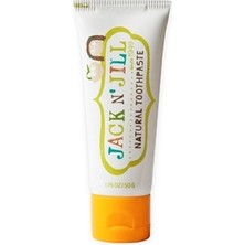 Jack And Jill Kids Çocuklar Için Tamamen Doğal Diş Macunu Muz Aromalı 50GR