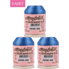 Aesco 3 Adet Altınbaşak Oya ve Dantel Ipi 20 gr - Royaleks - No: 466