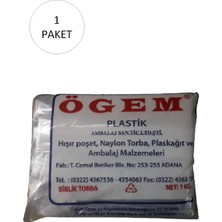 Aesco Bakkaliye Naylon Torba Birlik 20X30 cm 1 kg 1 Paket (Takriben 230 Adet)