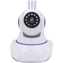 AyrStore Buğz Gece Görüşlü Hd 360 Derece Wifi Ip Kamera Bebek Kamerası