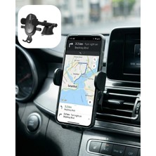 UMD Tekno Araç Konsol Telefon Tutucu Ayarlanabilir Telefon Standı Uygun