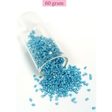 Aesco Kesme Cam Boncuk 2mm - 60 Gram - Camgöbeği Mavi - BNC395