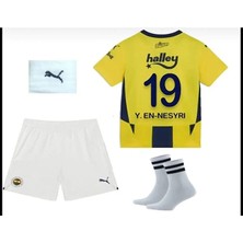 Fenêrbahçê//èn-Nèsyri Sarı/lacivert 24/25çocuk Forması Çubuklu 4'li Seti