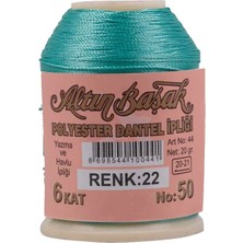 Aesco Altınbaşak Oya ve Dantel Ipi 20 gr - Royaleks - No: 022