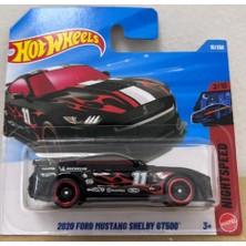 Hot Wheels 2020 Ford Mustang Shelby GT500 1/64 Ölçekli Araba Metal Gövde ile Gerçekçi Detaylar