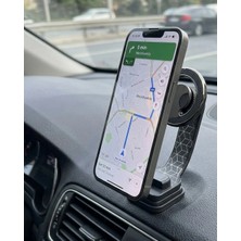 Pileli Store Araç Içi Manyetik Telefon Tutucu Katlanabilir Navigasyon Standı