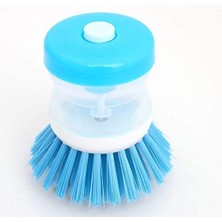 Aesco Sıvı Sabun Deterjan Hazneli Bulaşık Temizlik Fırçası